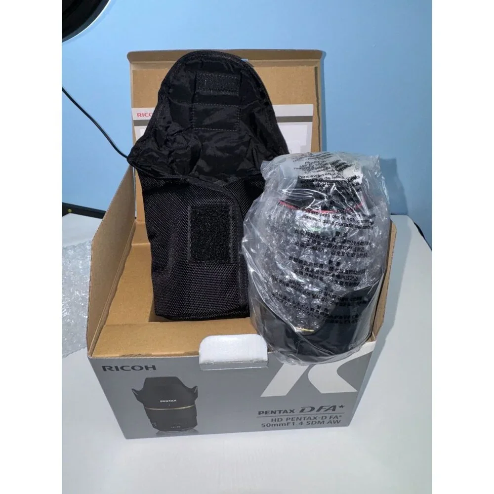 HD Pentax-D FA 50mm F1.4 SDM AW Lens With Case & Warranty - Ricoh